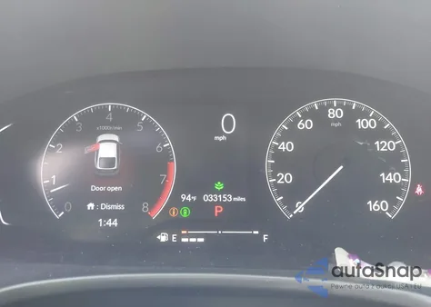 2024 Honda Civic Ex-L из США, поврежденный, VIN 19XFL1H72RE012776